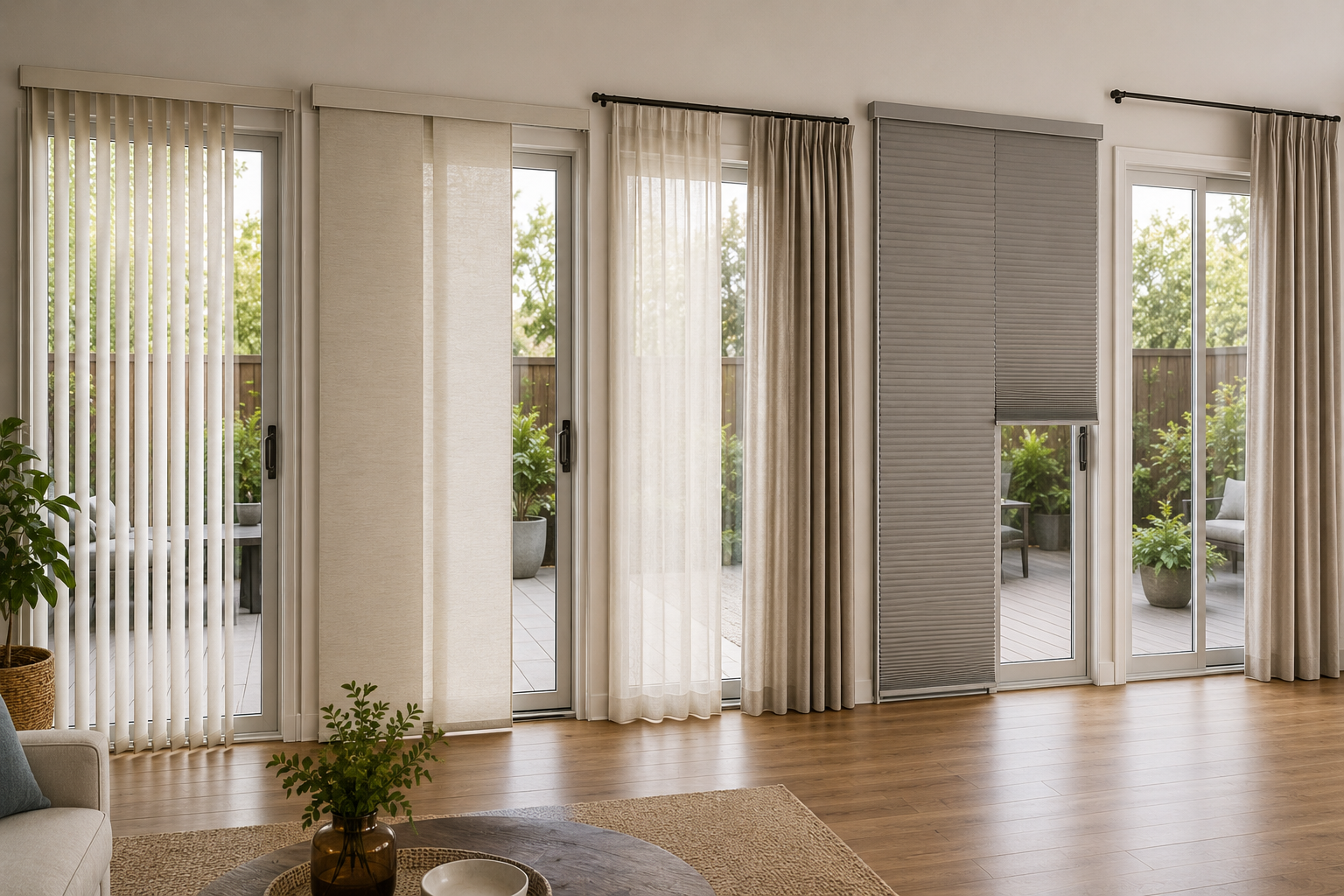 Best window treatments for patio doors