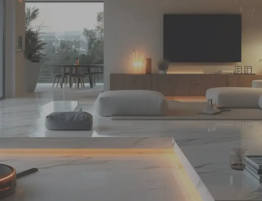 Bright, fully renovated living room showcasing Renovation WA's full house remodeling services in Bellevue